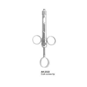 Dental Syringes Cork Screw tip