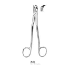 Lower Third Molars Extracting Forceps