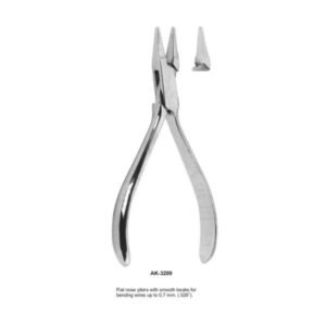 Flat nose pliers orthodontics