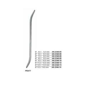 Pratt Uterine Dilators