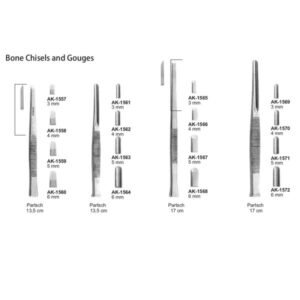 Partsch Bone Chisels and Gouges