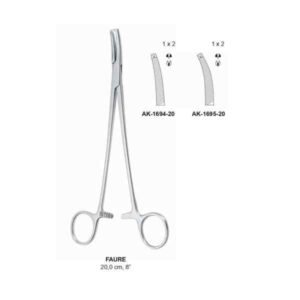 FAURE Hysterectomy Forcep