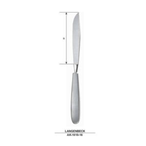 Langenbeck Post Mortem Knives