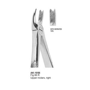 Upper molars, right Extracting Forceps