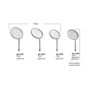 Front Surface Mouth Mirrors
