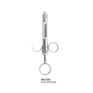 Dental Syringes Cork Screw tip