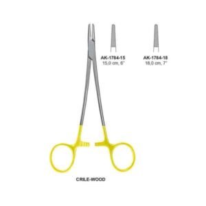 CRILE-WOOD Tungsten Carbide Inserts Needle Holder