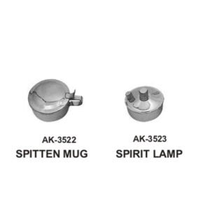 Spitten Mug and Spirit Lamp