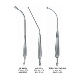 DE BAKEY, ANTHONY, ANDREWS-PYNCHON Suction Tubes
