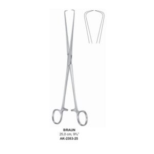 Braun Uterine Tenaculum Forceps