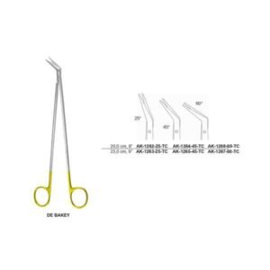 DE BAKEY Tungsten carbide edges Scissors