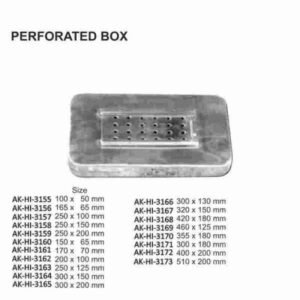 PERFORATED BOX