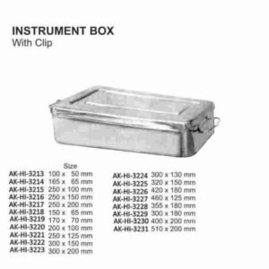INSTRUMENT BOX With Clip
