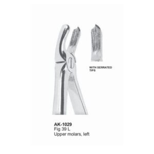 Upper Incisors, left Extracting Forceps