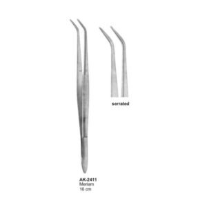 Dental Tweezers Meriam Serrated