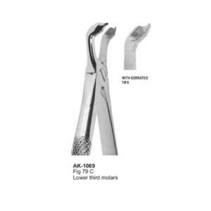 Lower Third Molars Extracting Forceps