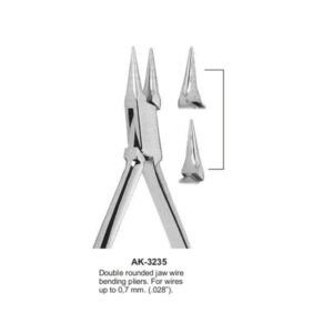 Double Rounded Jaw Wire Pliers