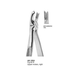 Upper molars, right Extracting Forceps