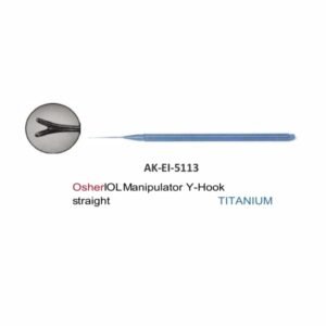 Osher IOL Manipulator Y-Hook straight