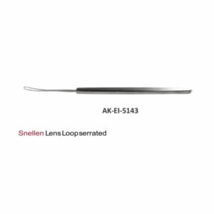 Snellen Lens Loop serrated