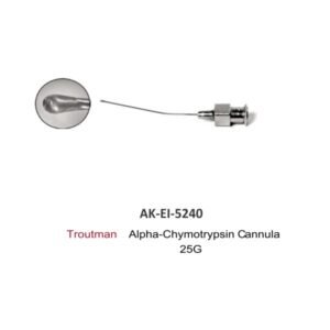Troutman Alpha-Chymotrypsin Cannula