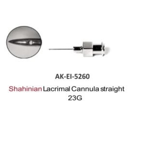 Shahinian Lacrimal Cannula straight