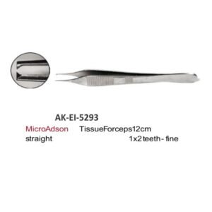 Micro Adson Tissue Forceps 12cm