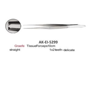 Graefe Tissue Forceps 10cm