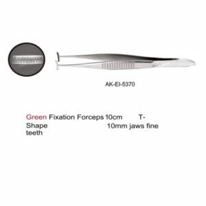 Green Fixation Forceps