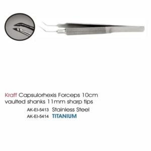 Kraff Capsulorhexis Forceps