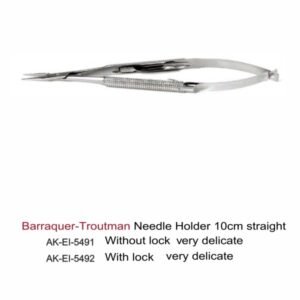 Barraquer-Troutman Needle Holder
