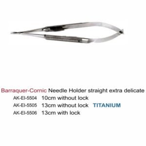 Barraquer-Cornic Needle Holder