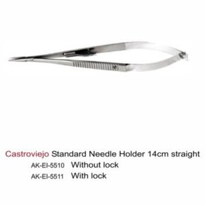 Castroviejo Standard Needle Holder