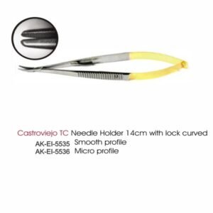 Castroviejo TC Needle Holder