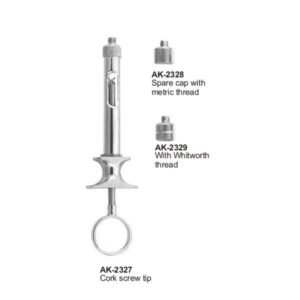 Cork Screw Tip Dental Syringes