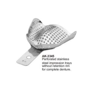 Perforated Stainless Steel Impression Trays