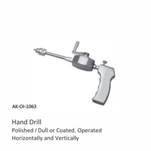 Hand Drill Polished I Dull or Coated