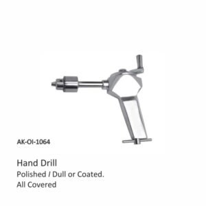 Hand Drill Polished I Dull or Coated