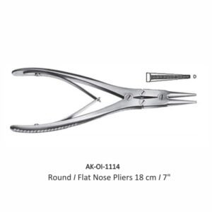 Round I Flat Nose Pliers