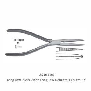 Long Jaw Pliers 2inch Long Jaw Delicate