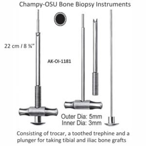 Champy-OSU Bone Biopsy Instruments