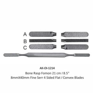 Fine Serr 4 Sided Flat I Convex Blades