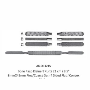 Fine/Coarse Serr 4 Sided Flat I Convex