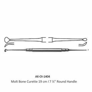 Molt Bone Curette