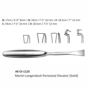 Martin-Langenbeck Periosteal Elevator (Solid)