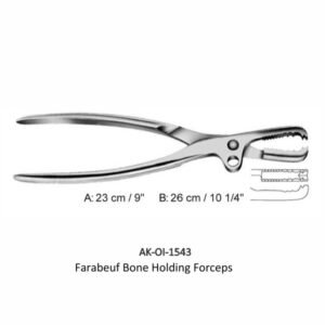 Farabeuf Bone Holding Forceps