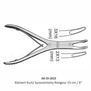 Kleinert Kurtz Synovectomy Rongeur