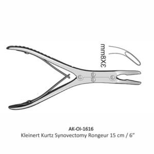 Kleinert Kurtz Synovectomy Rongeur