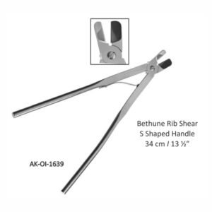 Bethune Rib Shear S Shaped Handle
