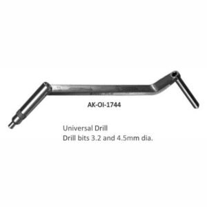 Universal Drill Guide 4.5/3.2 Drill bits 3.2 and 4.5mm dia.